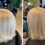 blond enfant végétale cabane coiffeur